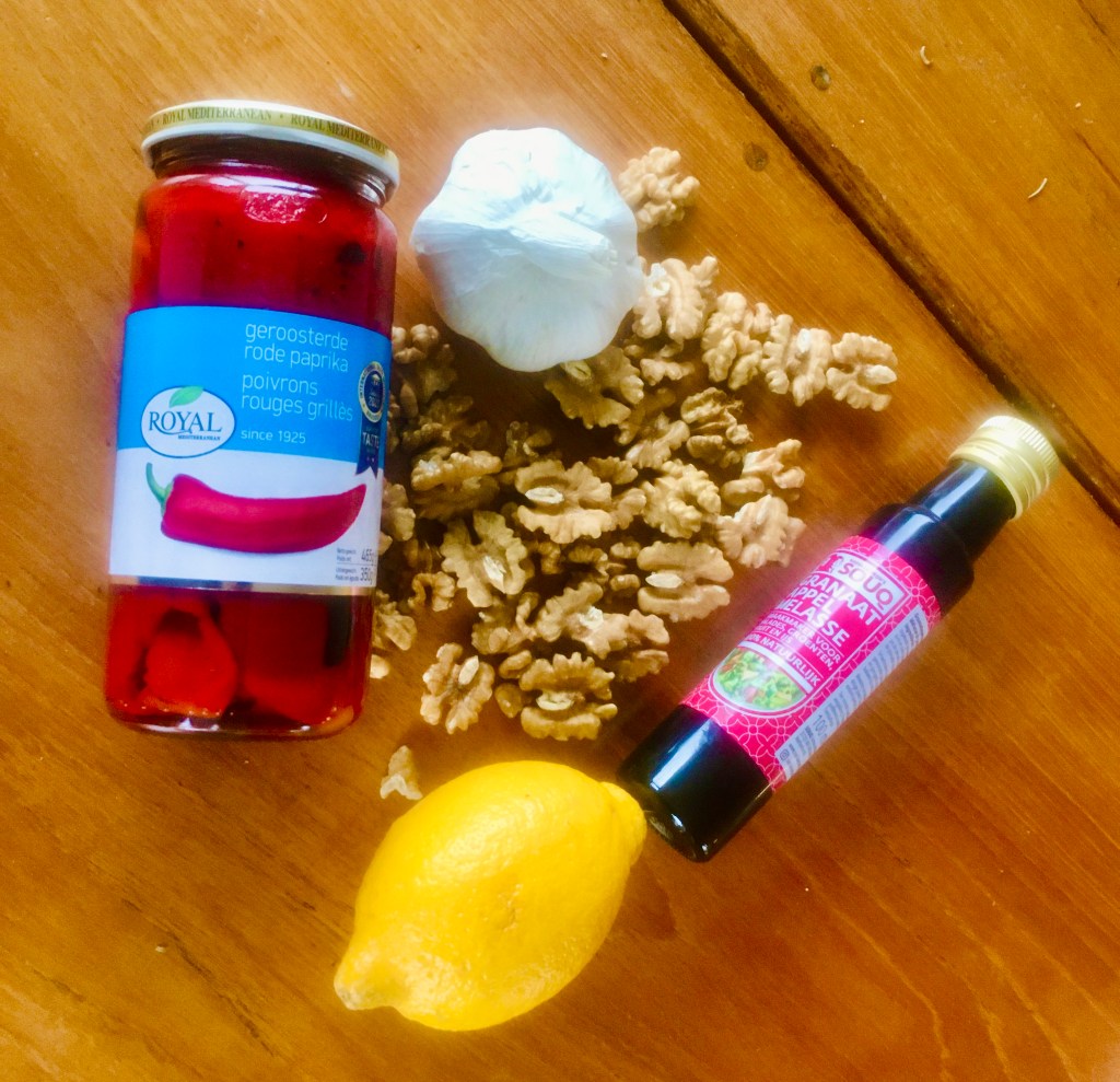 Muhammara, de Arabische paprika dip